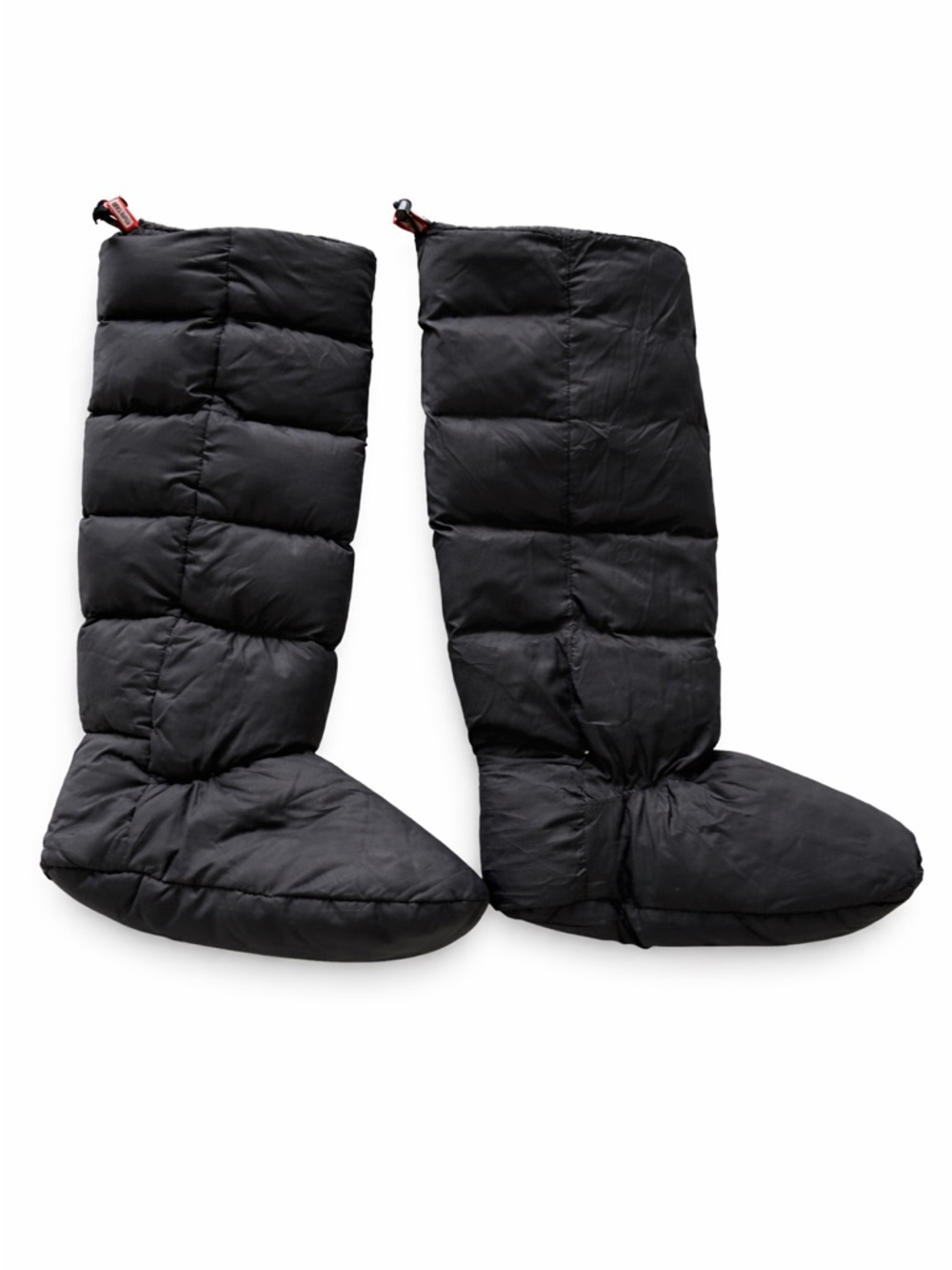 Hunter Down Boot Liners / Puffer Boot Socks – Black – Size M